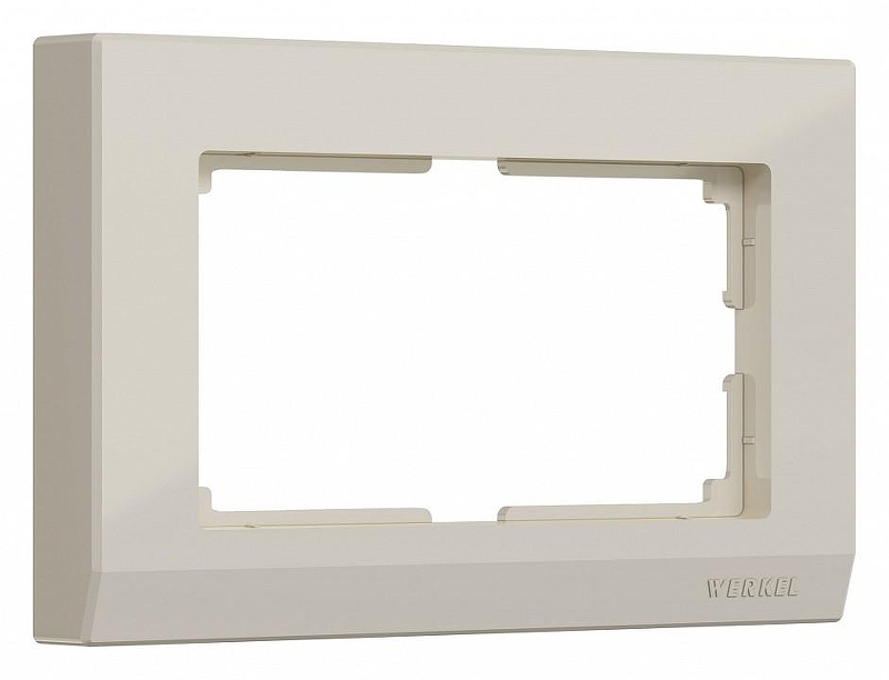 Рамка для двойной розетки Werkel Stark (слоновая кость) W0081803 