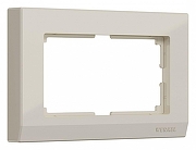 Рамка для двойной розетки Werkel Stark (слоновая кость) W0081803 цвет Слоновая кость