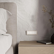 Рамка на 3 поста Werkel Split (айвори/белый, soft-touch) W0033066 цвет Желтый-2