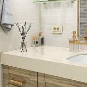 Рамка для двойной розетки Werkel Snabb (слоновая кость/золото) W0081932 цвет Слоновая кость-1