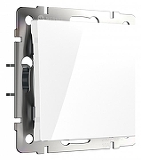 Выключатель одноклавишный без рамки Werkel белый W1110001 цвет Белый