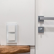 Выключатель одноклавишный без рамки Werkel белый W1110001 цвет Белый-7