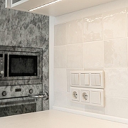 Выключатель одноклавишный без рамки Werkel перламутровый рифленый W1110013 цвет Перламутр-1