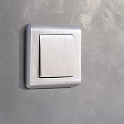 Выключатель одноклавишный без рамки Werkel перламутровый рифленый W1110013 цвет Перламутр-5