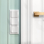 Выключатель проходной одноклавишный без рамки Werkel белый W1112001 цвет Белый-6