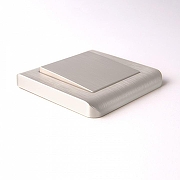 Выключатель проходной одноклавишный без рамки Werkel перламутровый рифленый W1112013 цвет Перламутр-2