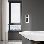 Выключатель проходной одноклавишный без рамки Werkel черный акрил W1112048 цвет Черный-1