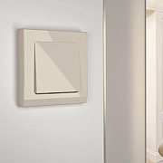 Выключатель одноклавишный без рамки Werkel слоновая кость W1113003 цвет Слоновая кость-3