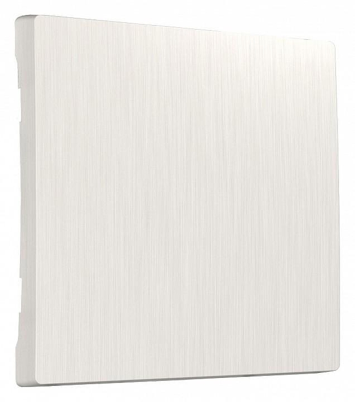 Заглушка для поста с рамкой Werkel перламутровый рифленый W1119013 