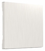 Заглушка для поста с рамкой Werkel перламутровый рифленый W1119013 цвет Перламутр