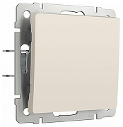 Кнопка звонка без рамки Werkel айвори матовый W1114562 цвет Желтый