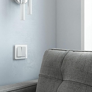 Выключатель проходной двухклавишный Werkel белый матовый W1122061 цвет Белый-2