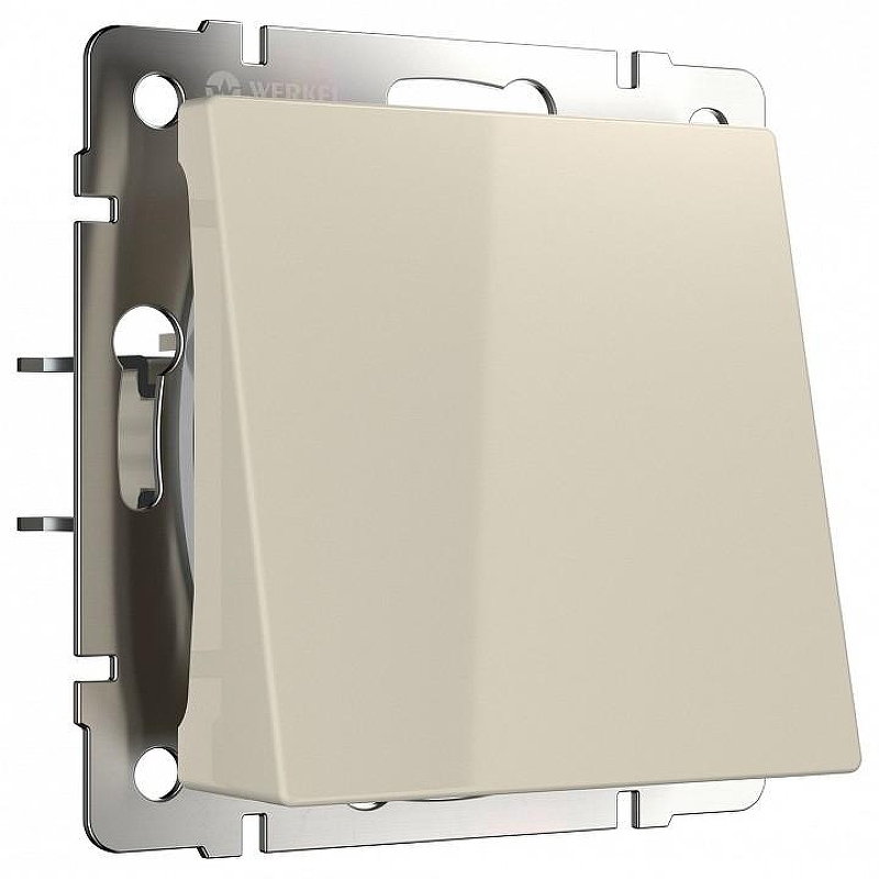 Розетка для вывода кабеля без рамки Werkel слоновая кость W1150203 