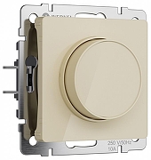 Диммер без рамки Werkel айвори акрил W1142043 цвет Желтый