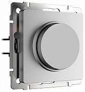 Диммер без рамки Werkel серебряный матовый W1142065 цвет Серебро