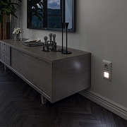 Заглушка для поста с подсветкой, без рамки Werkel белый W1154301 цвет Белый-4