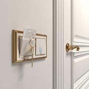 Электронный карточный выключатель без рамки Werkel Белый W1153101 цвет Белый-1