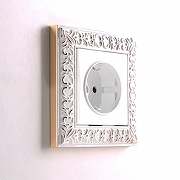 Розетка с заземлением и со шторками, без рамки Werkel белый W1171101 цвет Белый-6