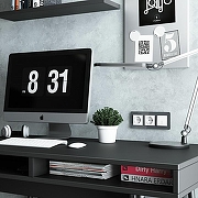 Розетка с заземлением, без рамки Werkel белый матовый W1171061 цвет Белый-2