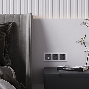 Розетка с заземлением и со шторками, без рамки Werkel черный акрил W1171148 цвет Черный-2