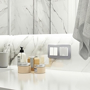 Розетка с заземлением и со шторками, без рамки с крышкой Werkel белый матовый W1171261 цвет Белый-2