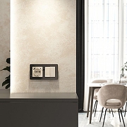 Розетка с заземлением и со шторками и 2хUSB, без рамки Werkel айвори акрил W1171743 цвет Желтый-1