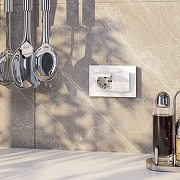 Розетка двойная влагозащищенная с заземлением и со шторками с крышкой Werkel белый W1172201 цвет Белый-2