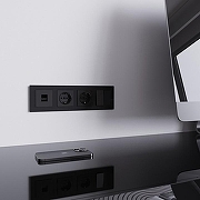 Розетка Ethernet RJ-45 без рамки Werkel черный акрил W1181048 цвет Черный-1