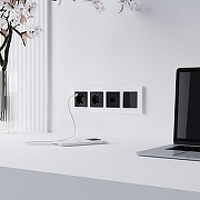 Розетка Ethernet RJ-45 без рамки Werkel черный акрил W1181048 цвет Черный-2