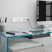 Розетка телефонная RJ-11 без рамки Werkel белый W1182001 цвет Белый-5