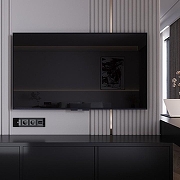 ТВ-розетка без рамки Werkel черный акрил W1183048 цвет Черный-2