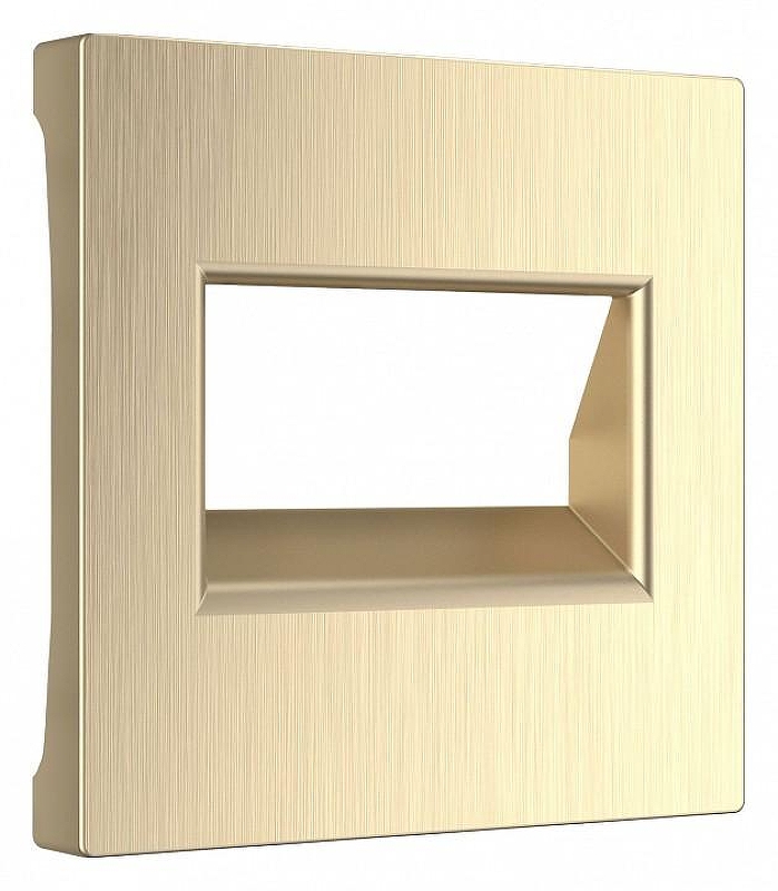 Накладка для розетки Ethernet RJ-45 Werkel шампань рифленый W1191110 