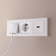 Розетка HDMI без рамки Werkel белый W1186001 цвет Белый-4