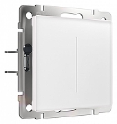 Диммер сенсорный с подсветкой и функцией Wi-Fi, без рамки Werkel белый W3443101 цвет Белый