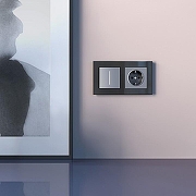 Диммер сенсорный с подсветкой и функцией Wi-Fi, без рамки Werkel серебряный W3443106 цвет Серебро-1