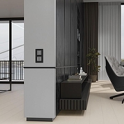 Выключатель сенсорый одноклавишный с подсветкой и функцией Wi-Fi, без рамки Werkel серебряный W4513006 цвет Серебро-2