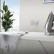 Выключатель сенсорый двухклавишный с подсветкой и функцией Wi-Fi, без рамки Werkel серебряный W4520606 цвет Серебро-5