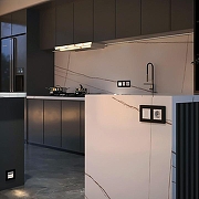 Выключатель сенсорый двухклавишный с подсветкой, без рамки Werkel белый W4522001 цвет Белый-1