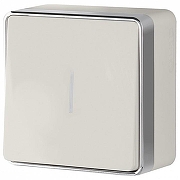 Выключатель одноклавишный с подсветкой Werkel Gallant (слоновая кость) W5010103 цвет Слоновая кость