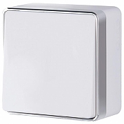 Выключатель проходной одноклавишный Werkel Gallant (белая) W5012001 цвет Белый