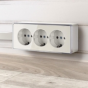 Розетка с заземлением Werkel Gallant (слоновая кость) W5073103 цвет Слоновая кость-1