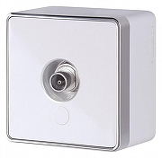 ТВ-розетка Werkel Gallant (белая) W5083001 цвет Белый