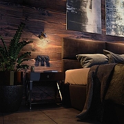 Выключатель на 4 положения двухклавишный без рамки Werkel Ретро (коричневый) W5620014 цвет Коричневый-1