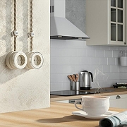 Розетка с заземлением Werkel Vintage (слоновая кость матовый/хром) W5871055 цвет Слоновая кость, Хром-2