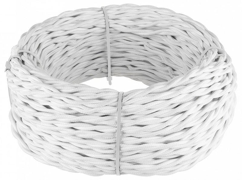 Провод электропитания Werkel Ретро 3х2,5 (белый) W6453601 