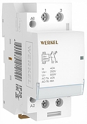 Контактор двухмодульный Werkel W942M40O IP 20