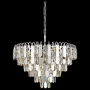 Люстра Wertmark Crescent1a WE105.16.103 цвет плафона/подвески Прозрачный, Хром, цвет арматуры Хром-1