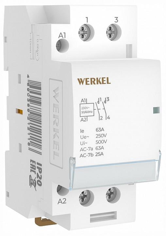 Контактор двухмодульный Werkel W942M63O 