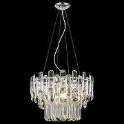 Люстра Wertmark Lazzara WE107.09.103 цвет плафона/подвески Прозрачный, цвет арматуры Никель-1