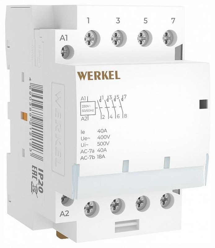 Контактор трехмодульный Werkel W943M40O 